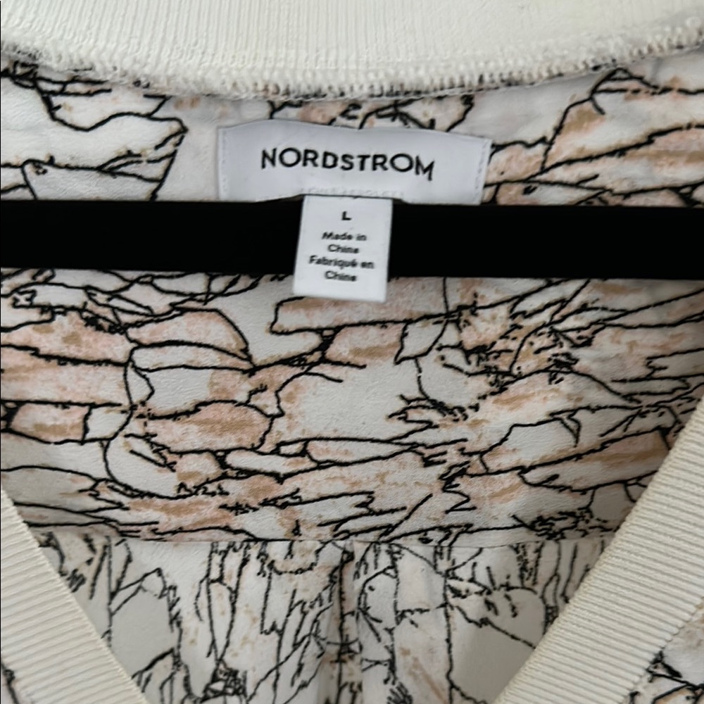 Nordstrom Abstract Print Tunic Top - Picture 2 of 7